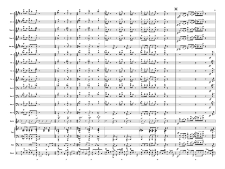 Says Who? Jazz Ensemble scores gallery preview page 11
