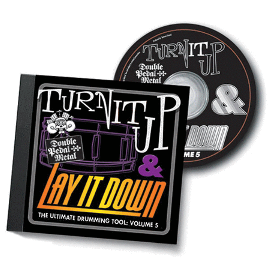 Turn It Up & Lay It Down, Vol. 5 - Double Pedal Metal Drums scores gallery preview page 1
