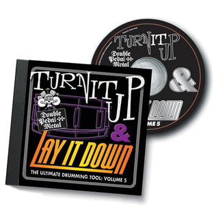Book cover for Turn It Up & Lay It Down, Vol. 5 - Double Pedal Metal