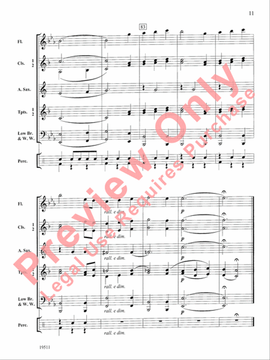 A Celtic Celebration Concert Band scores gallery preview page 12