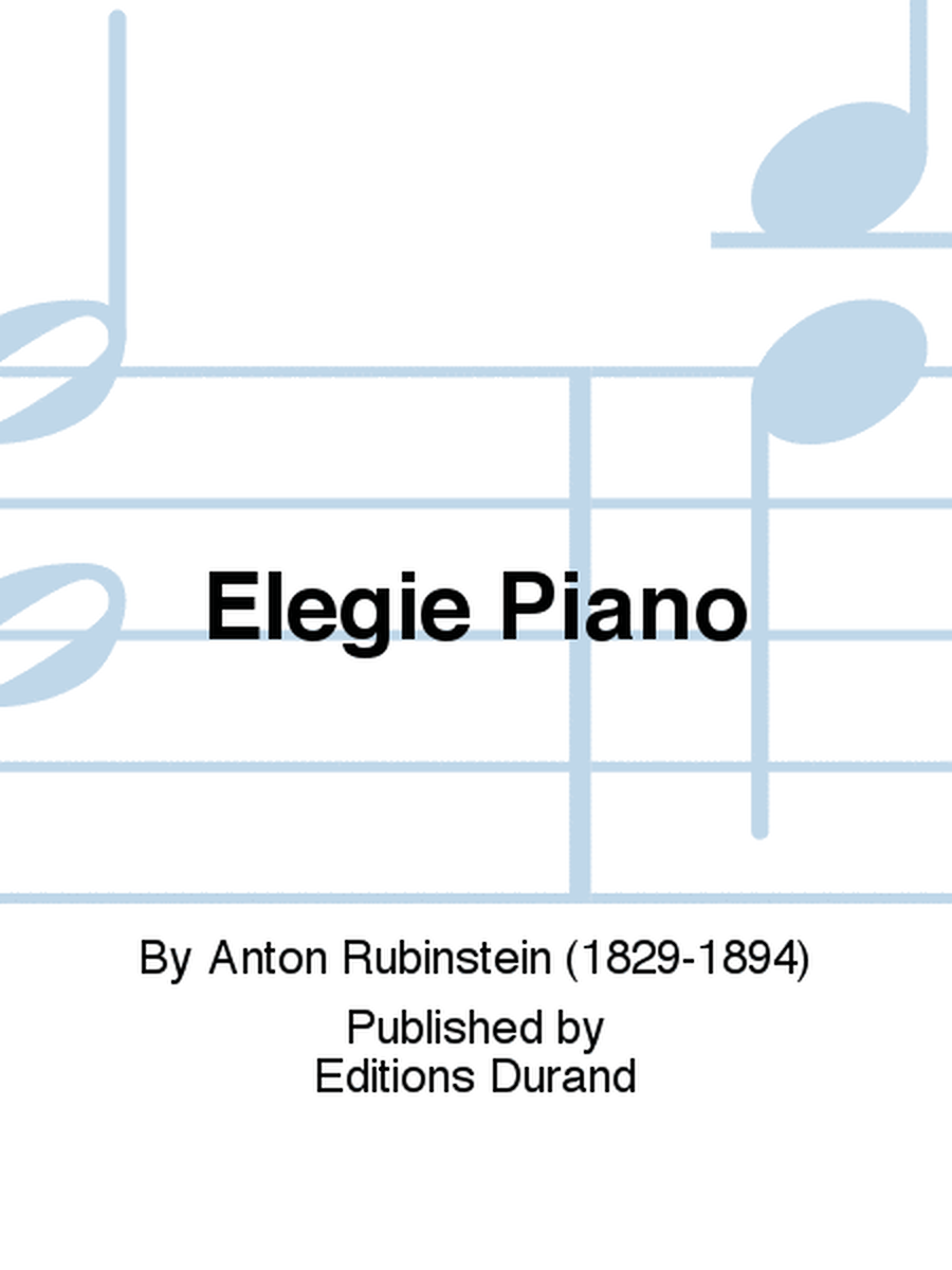 Elegie Piano