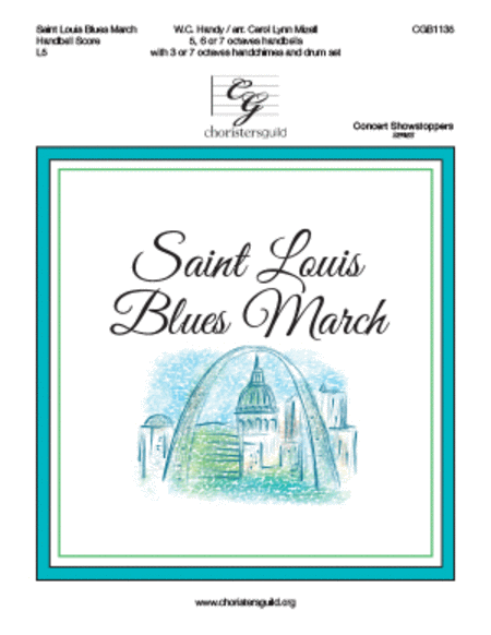 Saint Louis Blues March - Handbell Score image number null