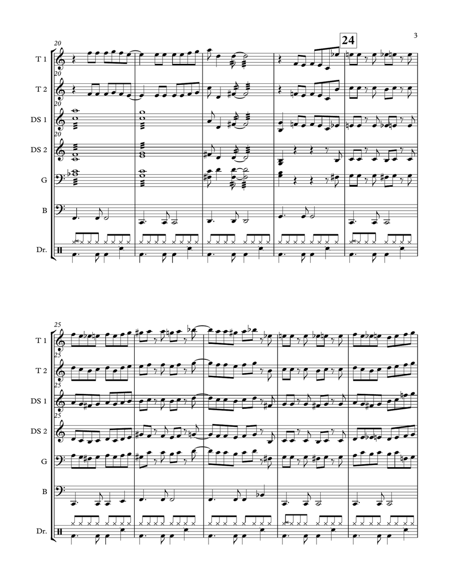 Kokomo Small Ensemble scores gallery preview page 3