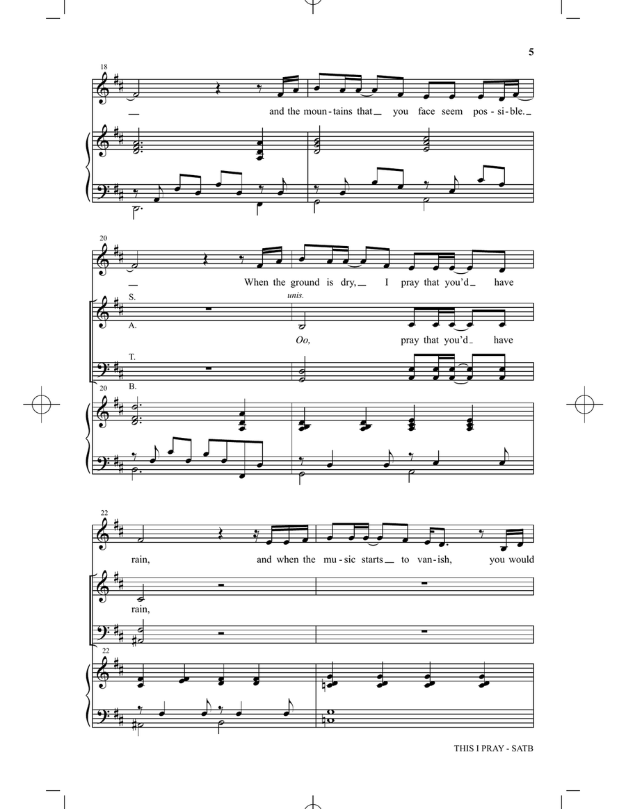 This I Pray This I Pray 4-Part scores gallery preview page 4