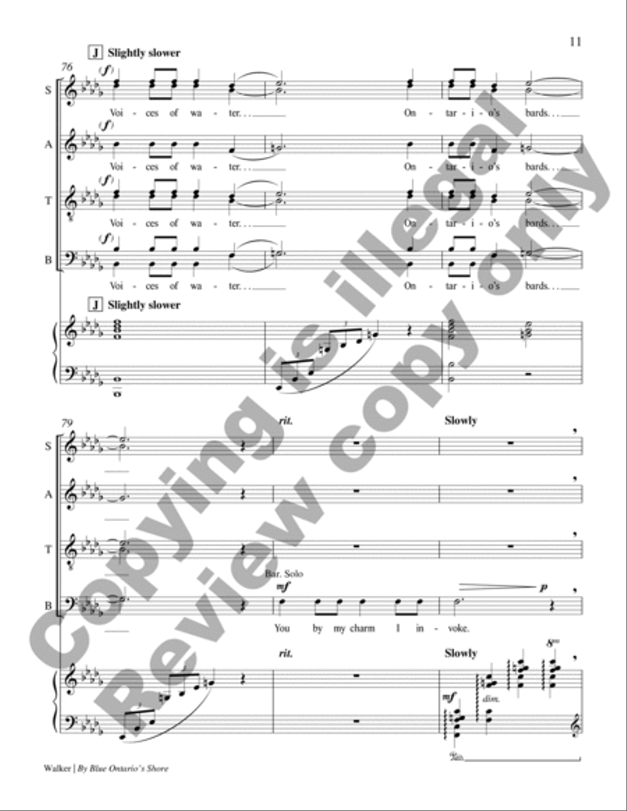 By Blue Ontario's Shore Divisi scores gallery preview page 11
