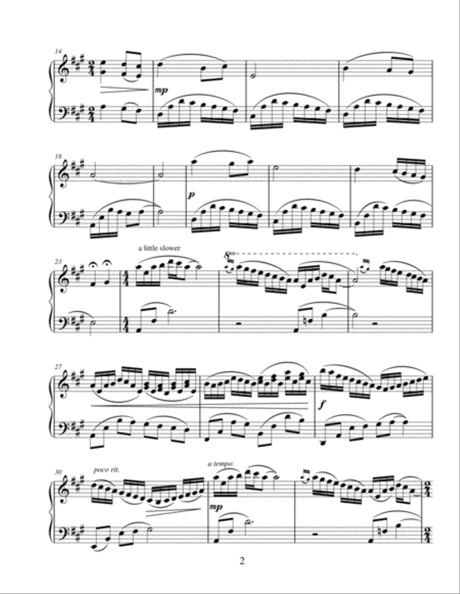 A Poem Of Thought No. 1 A Poem Of Thought No. 1 Piano Solo scores gallery preview page 2