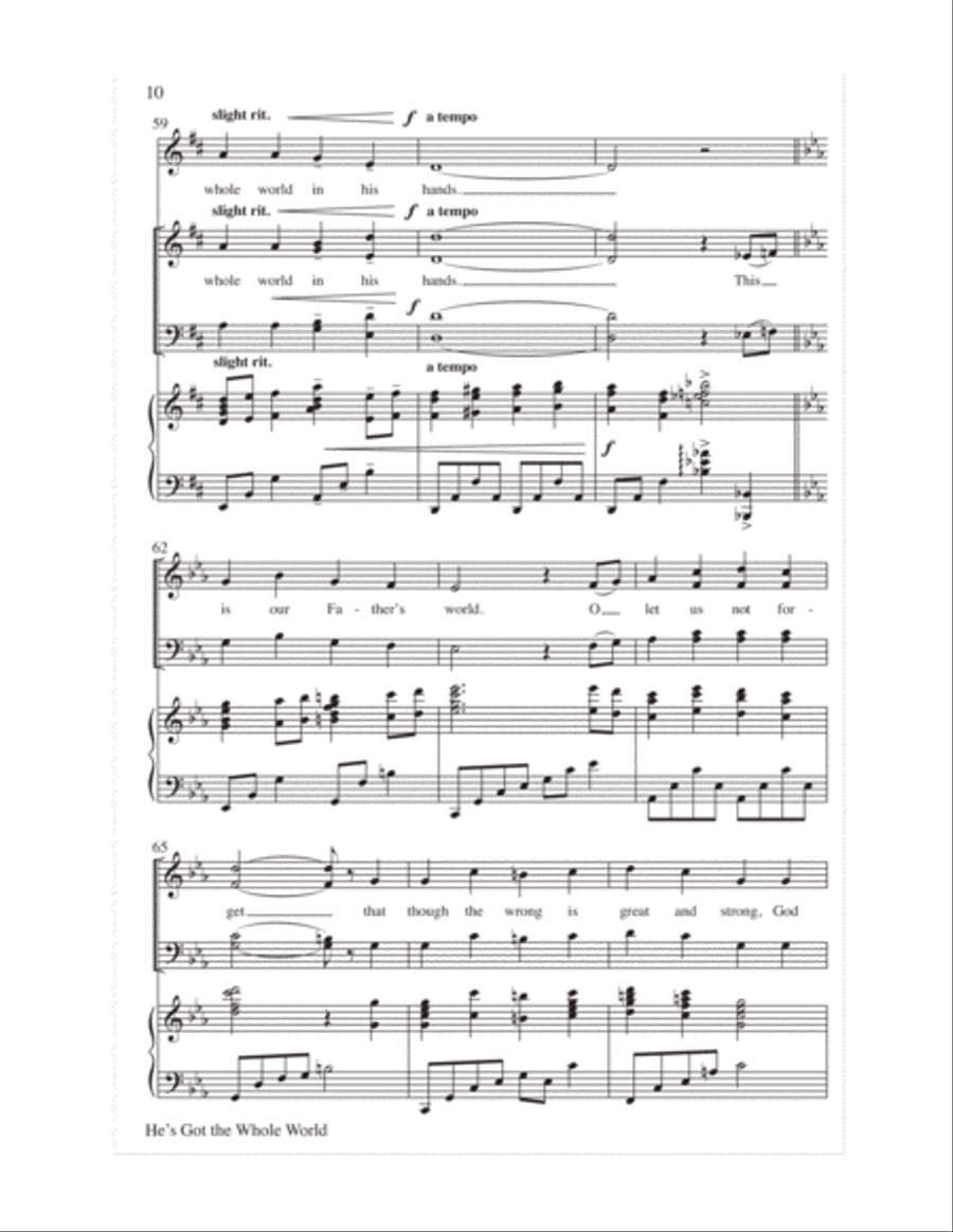 Let the Children Sing 4-Part scores gallery preview page 12