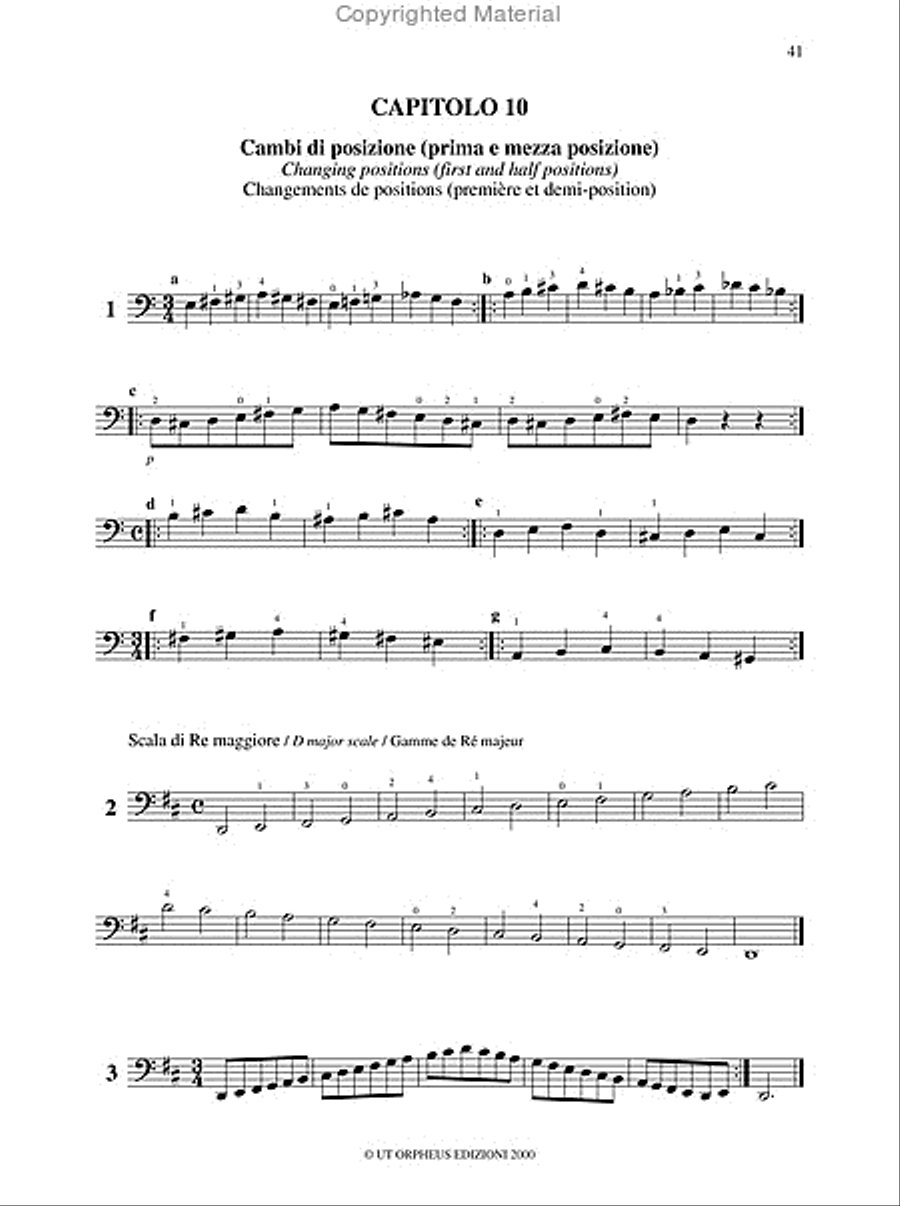 Complete and progressive Method for Viol - Vol. 1 Viola scores gallery preview page 3