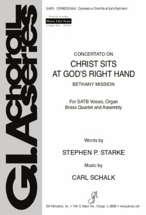 Book cover for Christ Sits at God's Right Hand - Instrument edition