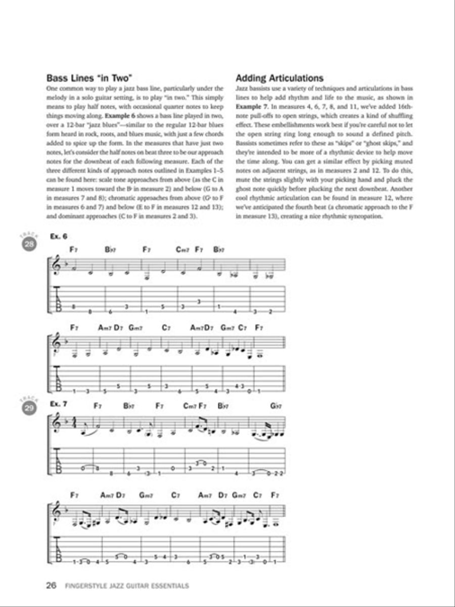 Fingerstyle Jazz Guitar Essentials Acoustic Guitar scores gallery preview page 5