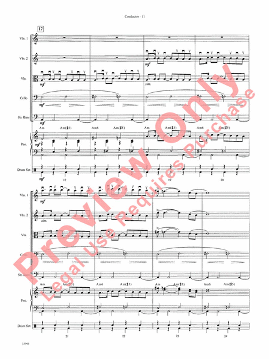 Great Movie Themes Great Movie Themes String Orchestra scores gallery preview page 12