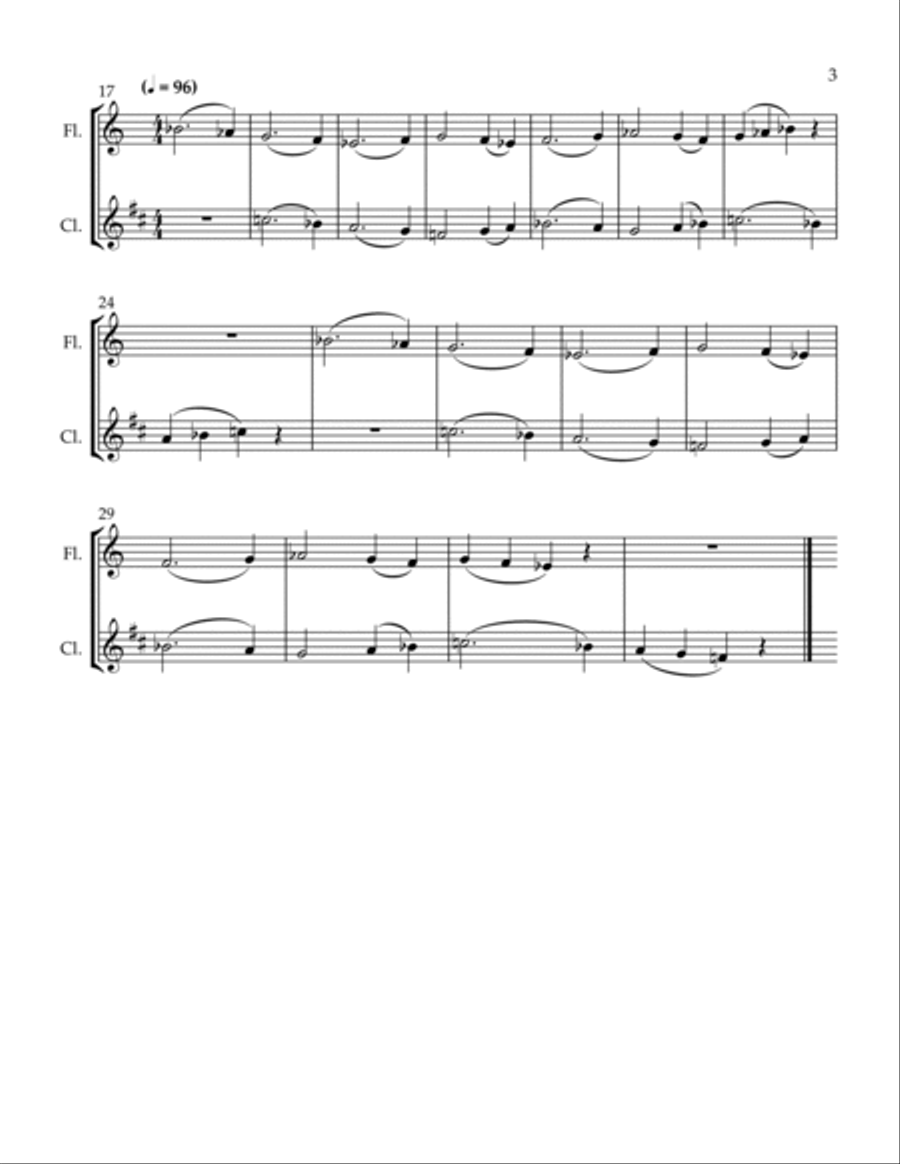3 Conversations 3 Conversations Flute scores gallery preview page 3