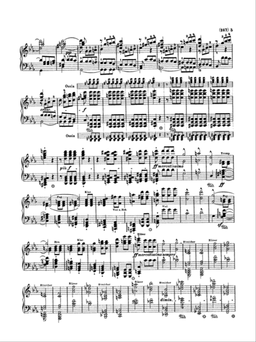 Beethoven: Symphonies (Nos. 1-5) (Arr. Franz Liszt) Piano Solo scores gallery preview page 4