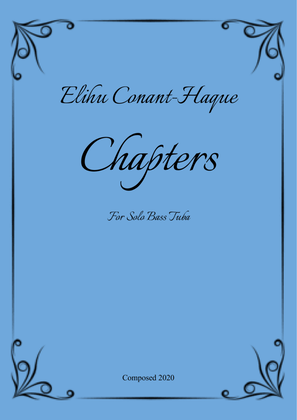 Book cover for Chapters - For Solo Bass Tuba