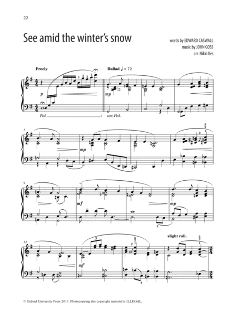 Jazz on a Winter's Night 2 + CD Piano Solo scores gallery preview page 5