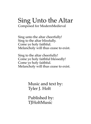 Sing Unto the Altar, Op. 7
