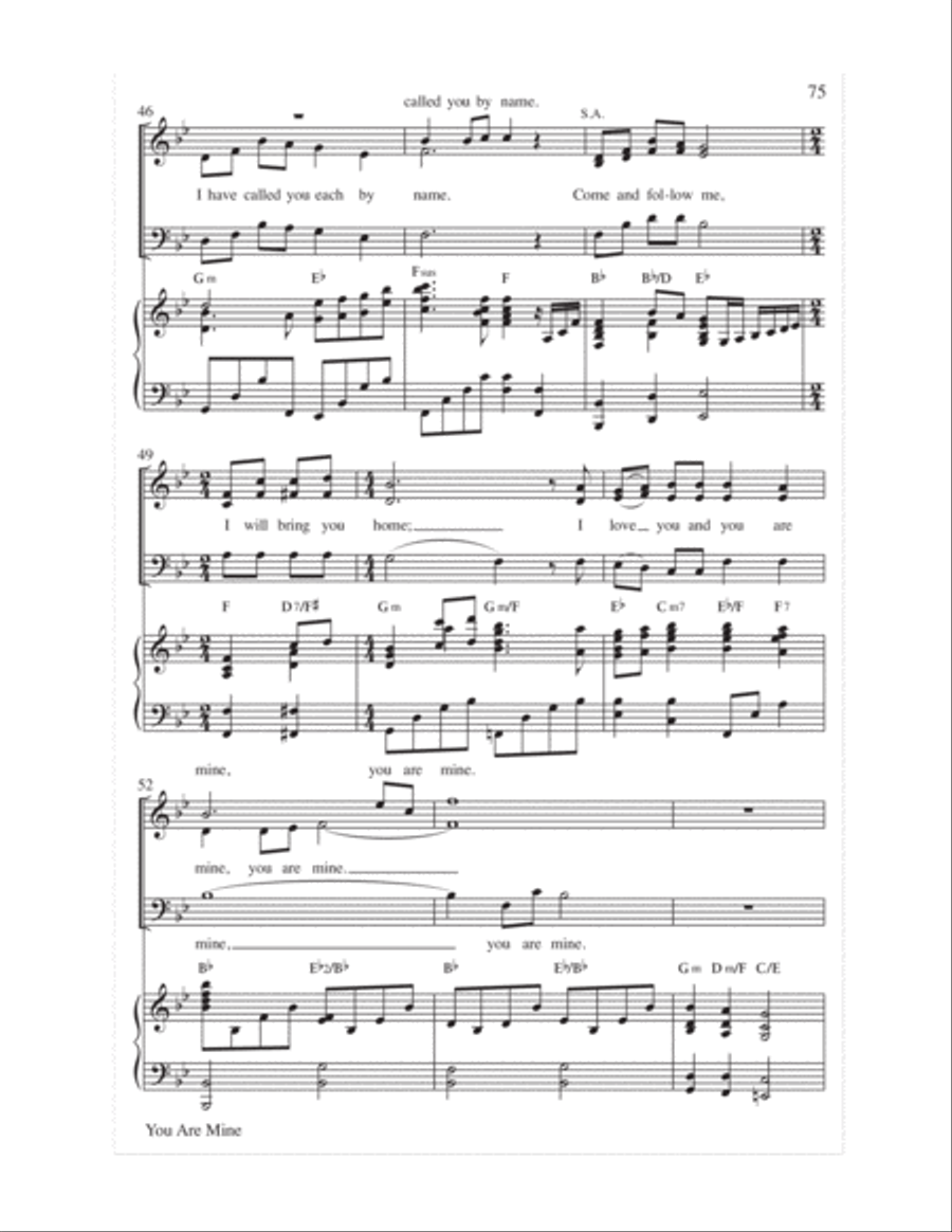 Easy Anthems, Vol. 3 Easy Anthems, Vol. 3 3-Part scores gallery preview page 78