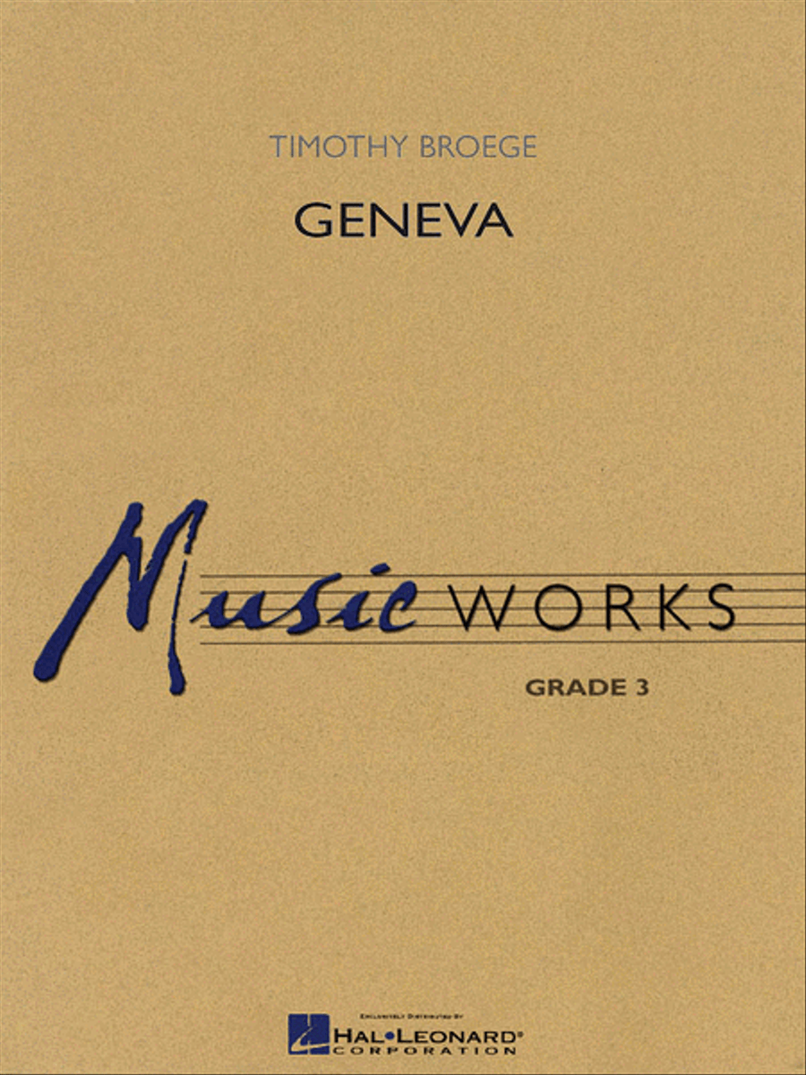 Geneva Concert Band scores gallery preview page 1