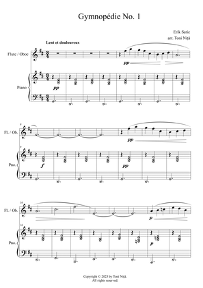 Erik Satie - Gymnopédie No. 1 (for Flute or Oboe & Piano)