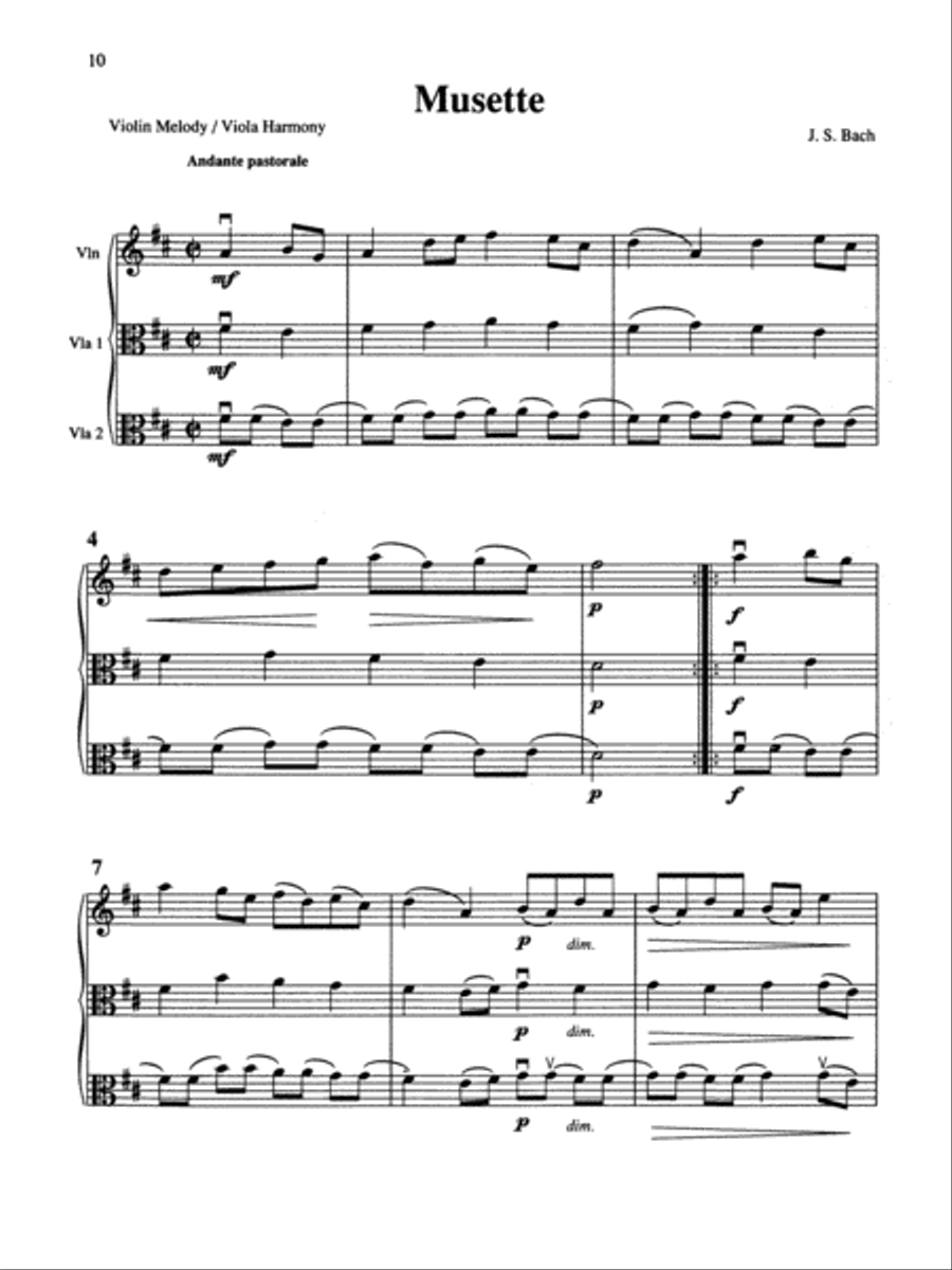 Ensembles for Viola, Volume 2 String Duet scores gallery preview page 9