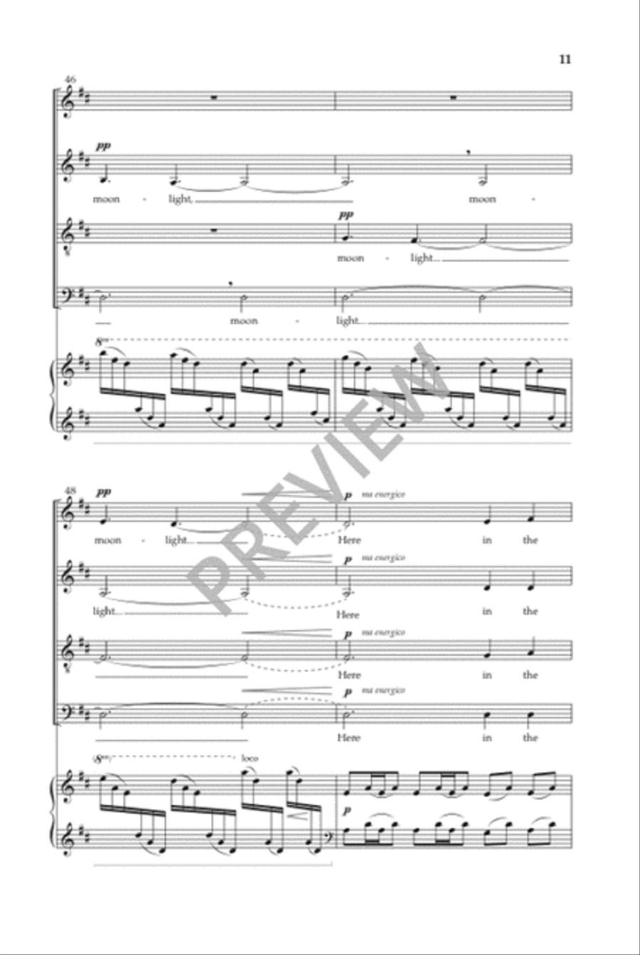 Fresh and Fearless 4-Part scores gallery preview page 12