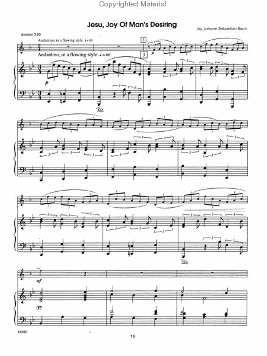 Wedding Masterworks - Horn In F book & MP3's Horn Solo scores gallery preview page 3