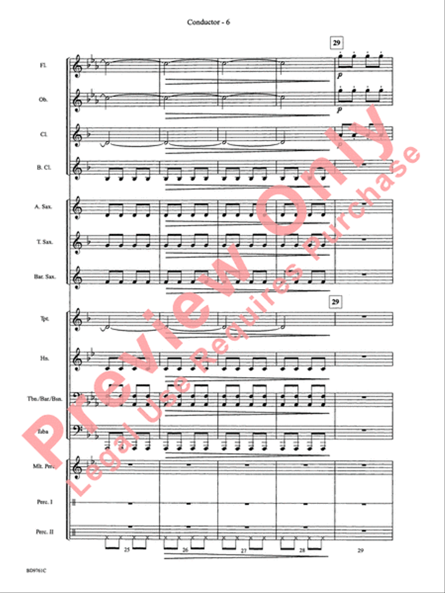 Bartók Suite (from For Children) by Bela Bartok Concert Band - Sheet Music page 9