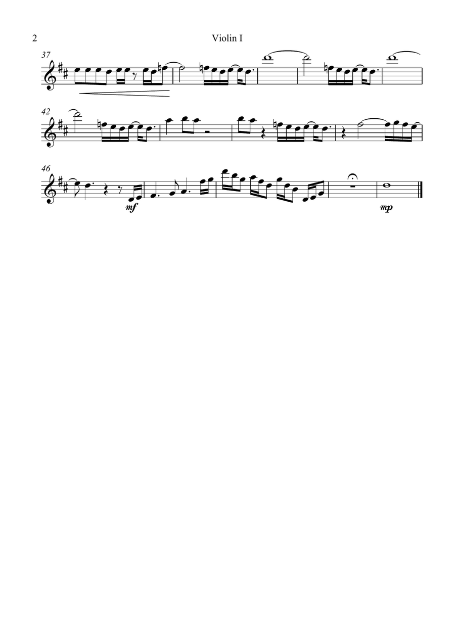 Love Is An Open Door String Quartet scores gallery preview page 6