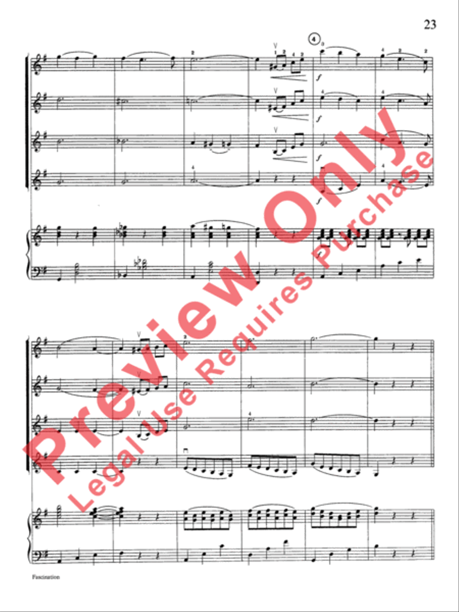 Highland/Etling Violin Quartet Series: Book 2