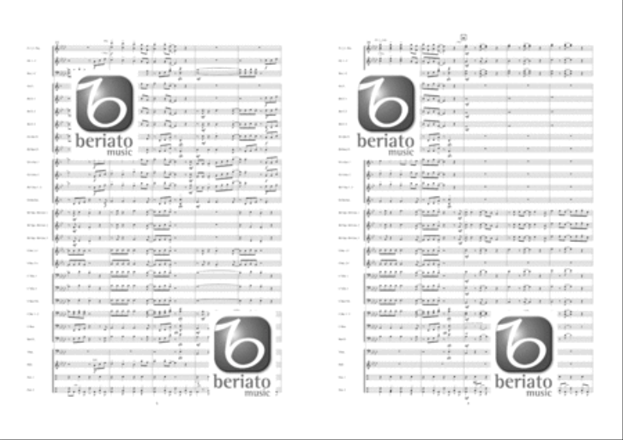 Wake Me Up Before You Go Go Concert Band scores gallery preview page 3