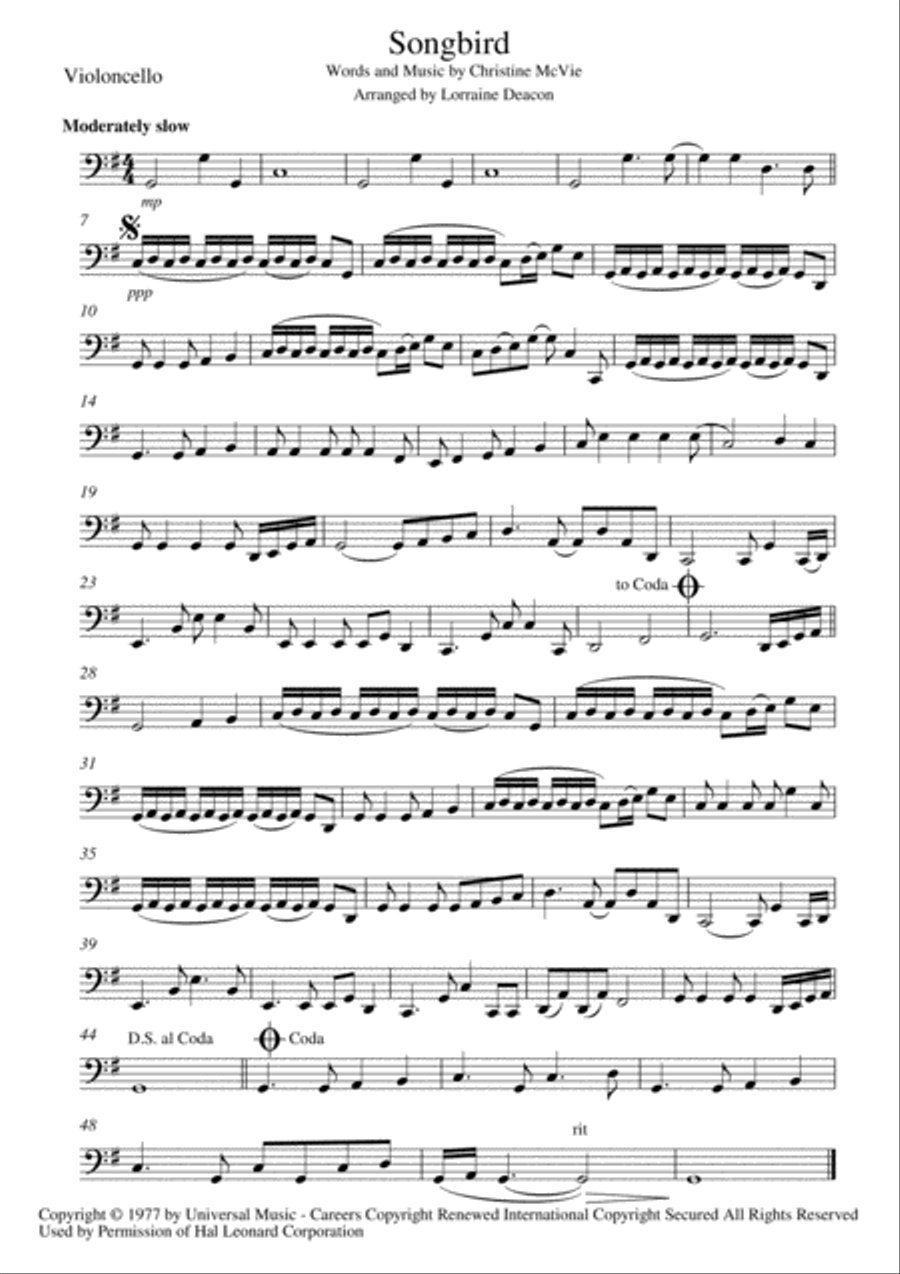 Songbird String Trio scores gallery preview page 1