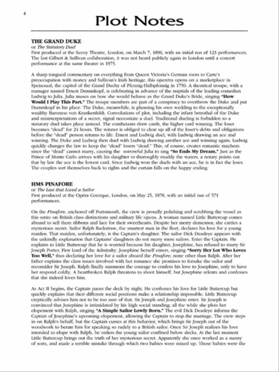 Gilbert & Sullivan for Singers Voice scores gallery preview page 4