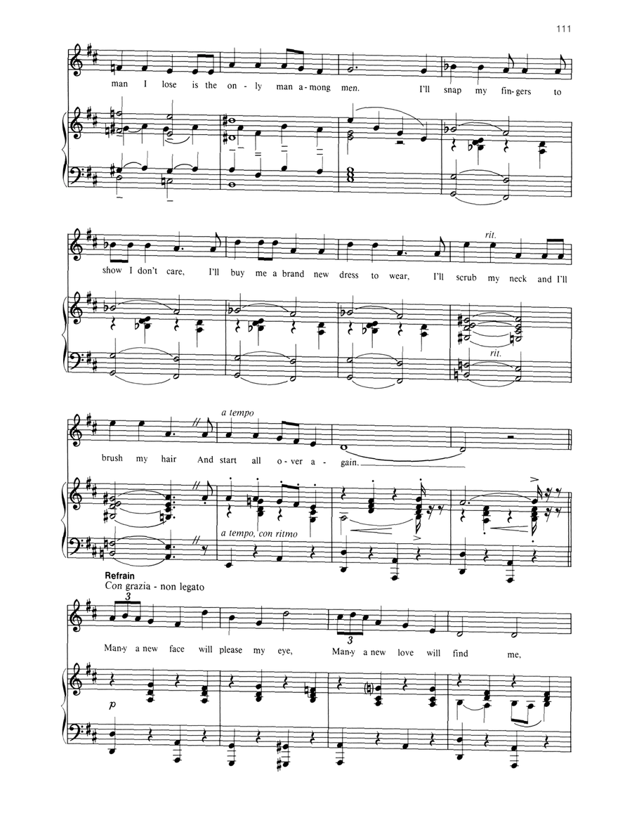 Many A New Day (from Oklahoma!) Soprano Voice scores gallery preview page 2