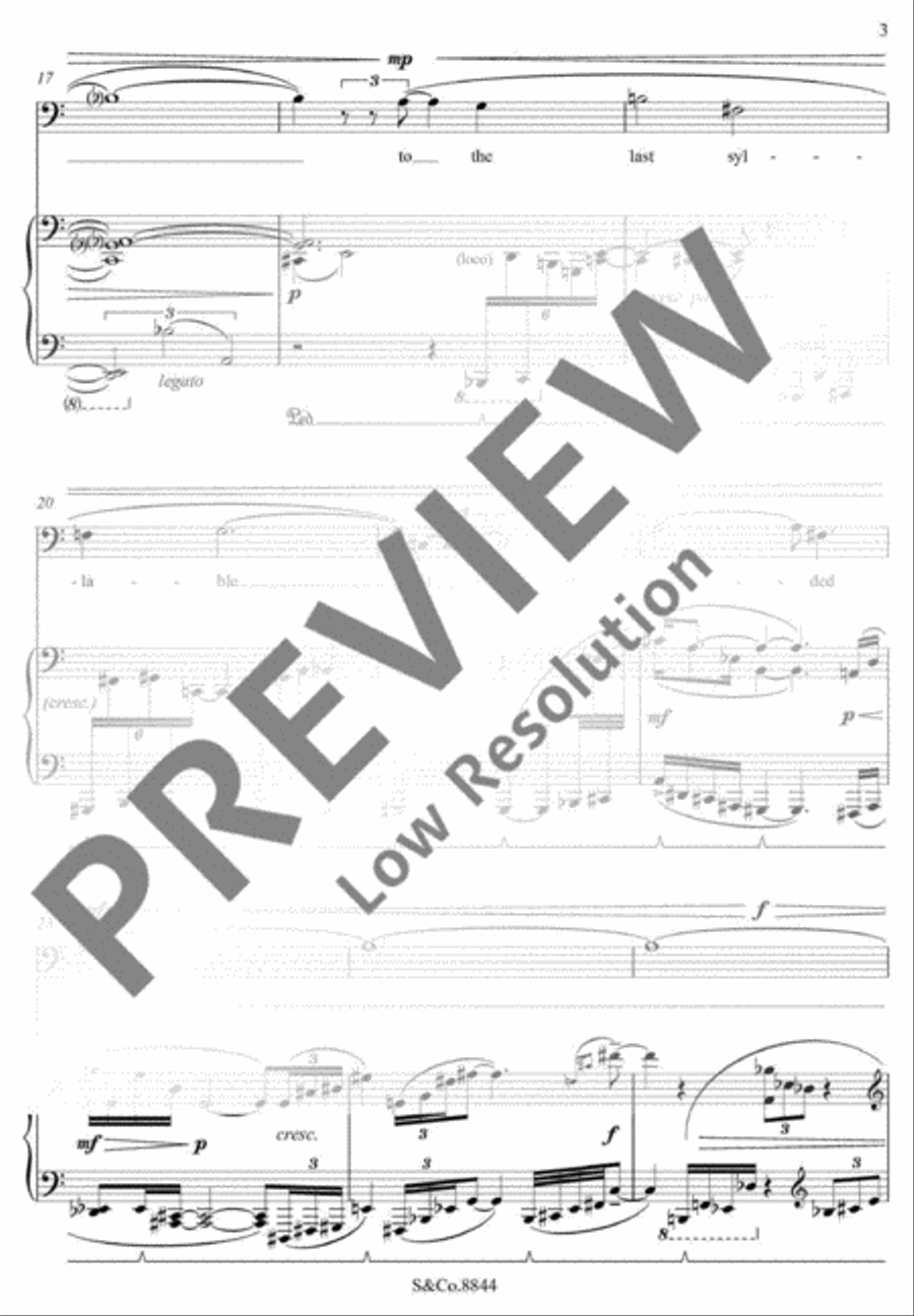 Chronicles of the Time Chronicles of the Time Baritone Voice scores gallery preview page 8