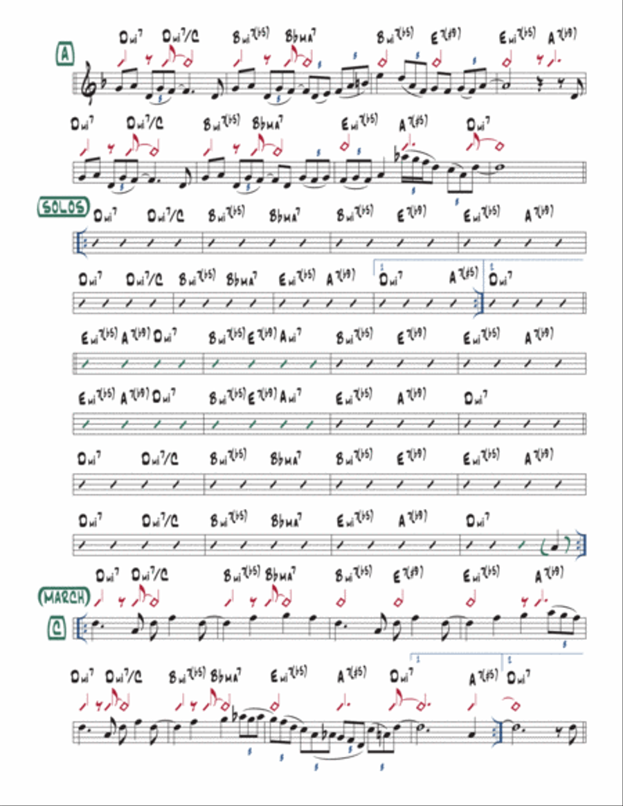 Dat Dere Voice scores gallery preview page 5