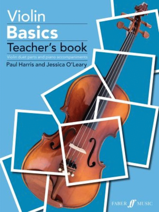 Book cover for Violin Basics Teachers Book