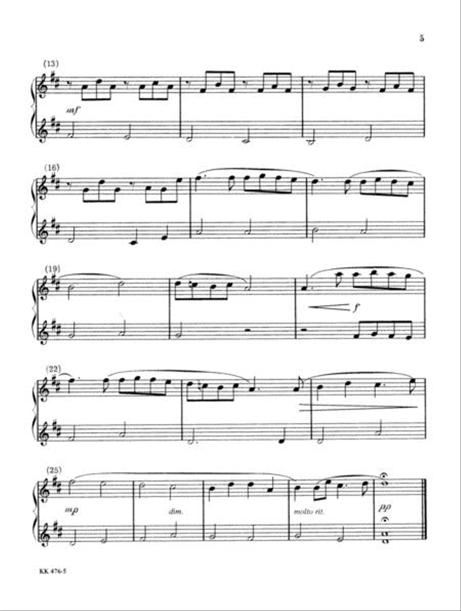 Classic Duets for Piano - Level 2 Piano Duet scores gallery preview page 5