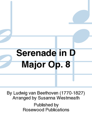 Book cover for Serenade in D Major Op. 8