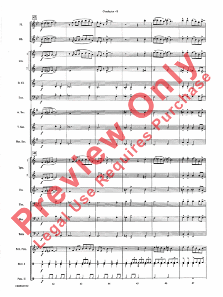 Chattanooga Choo Choo Chattanooga Choo Choo Concert Band scores gallery preview page 11