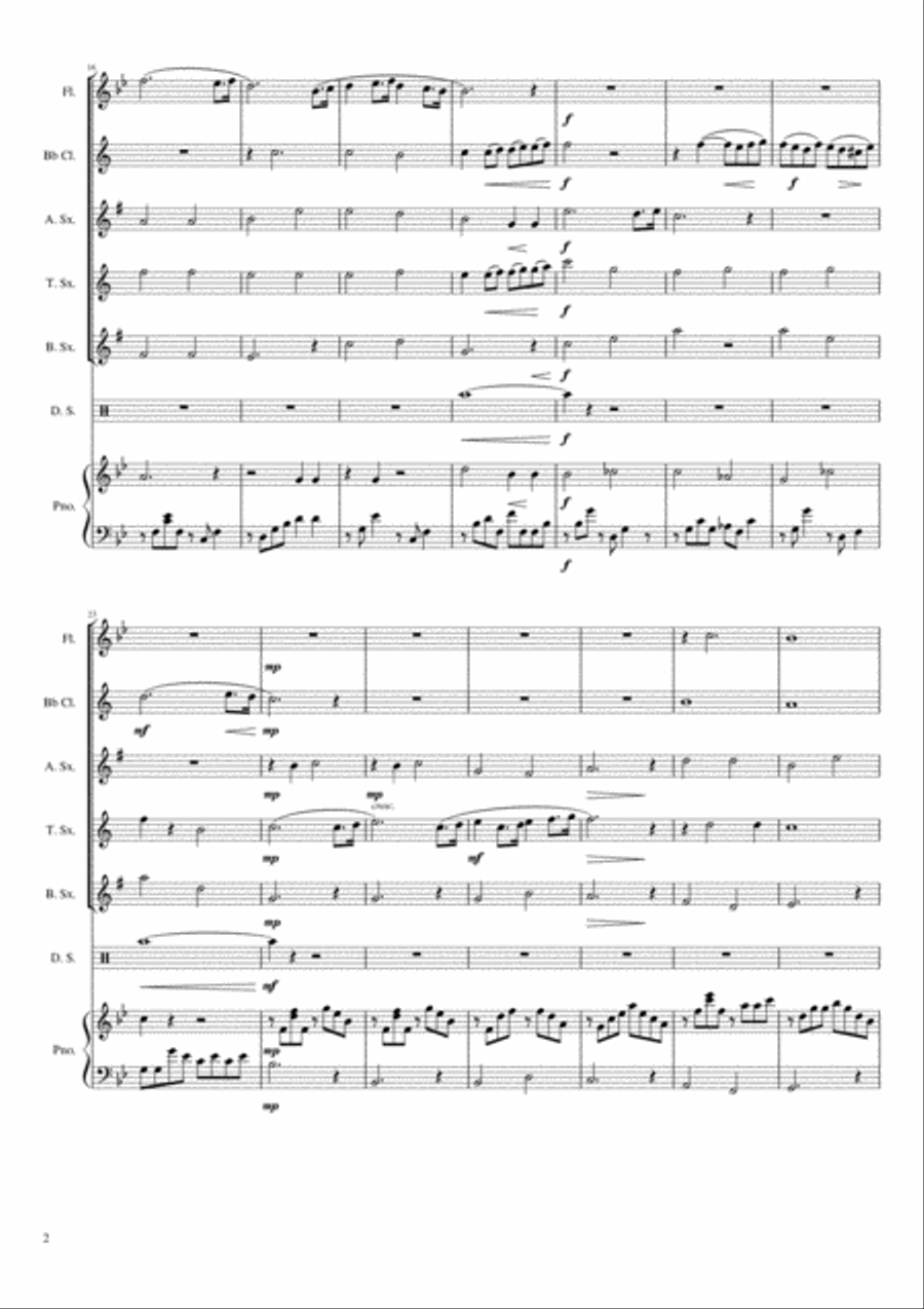Life Is Beautiful (la Vita E Bella) Clarinet scores gallery preview page 2