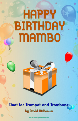 Happy Birthday Mambo, for Trumpet and Trombone Duet