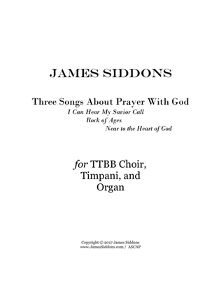 Three Songs About Prayer with God