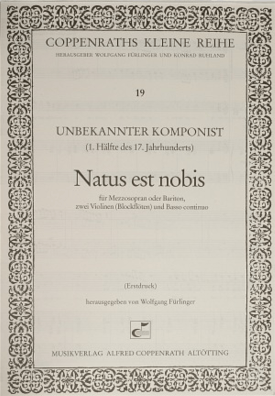 Natus est nobis Natus est nobis Recorder scores gallery preview page 1