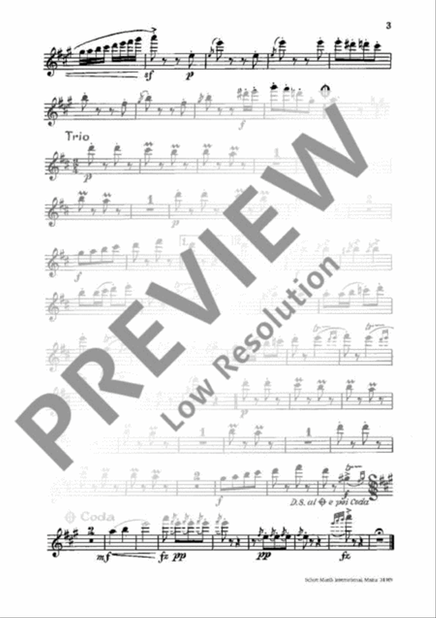 Tritsch-Tratsch Polka Orchestra scores gallery preview page 19