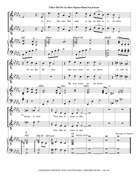 Tsarina the Musical Vocal-Piano Score