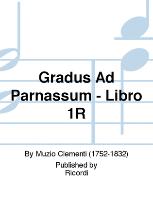 Gradus Ad Parnassum - Libro 1R