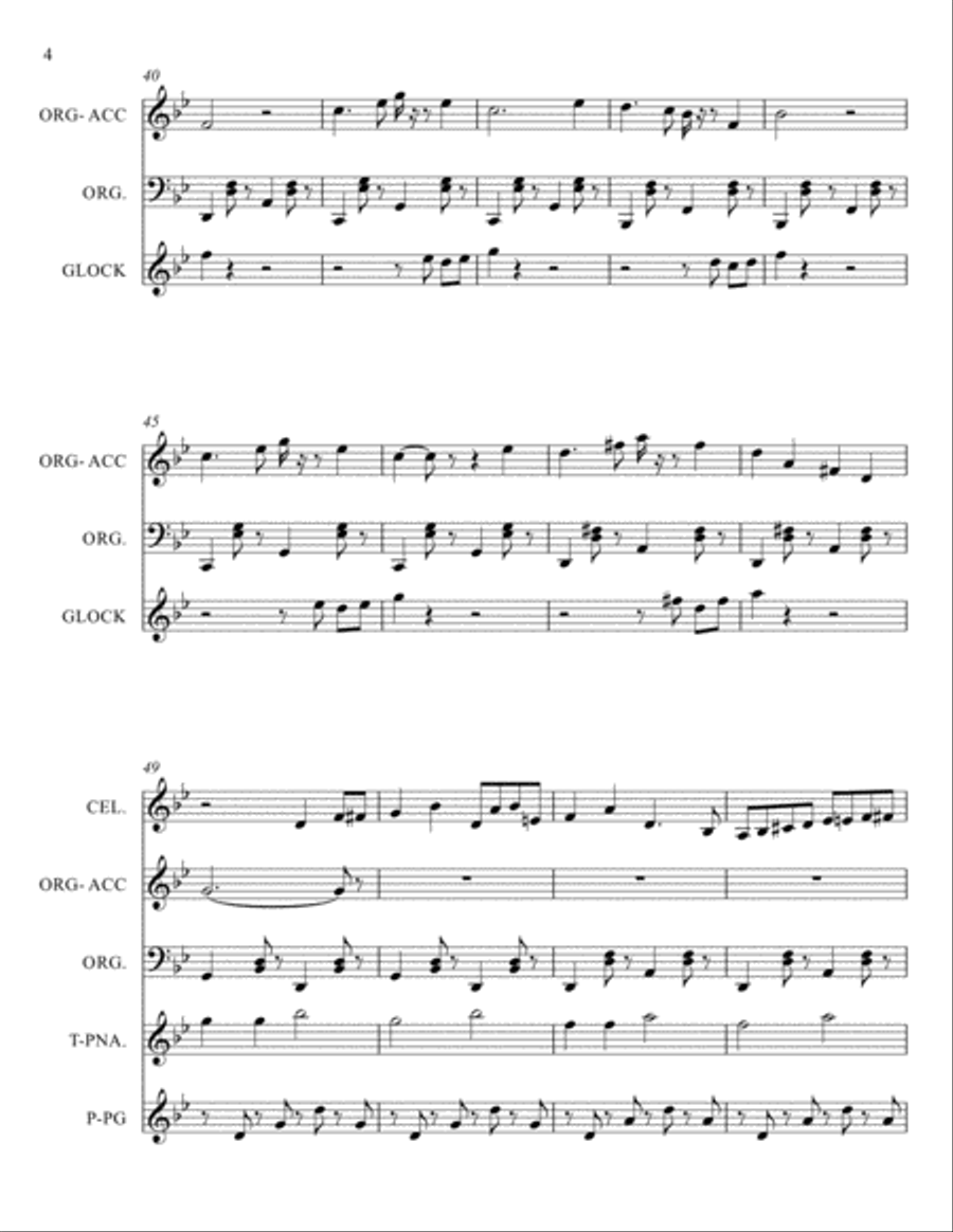 CORDES-SUR-CIEL (PLAYFUL PIECES) Small Ensemble scores gallery preview page 4