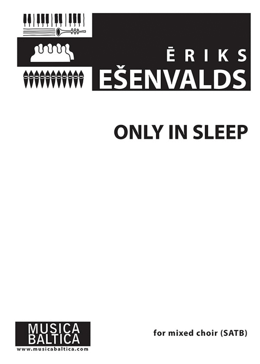 Only in Sleep Only in Sleep SSAATTBB scores gallery preview page 1