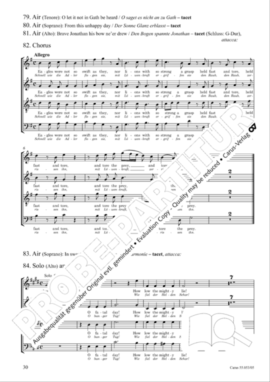 Saul Saul SSATB scores gallery preview page 31