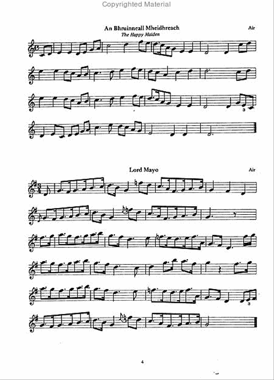 An Irish Tunebook - Part Two Recorder scores gallery preview page 2